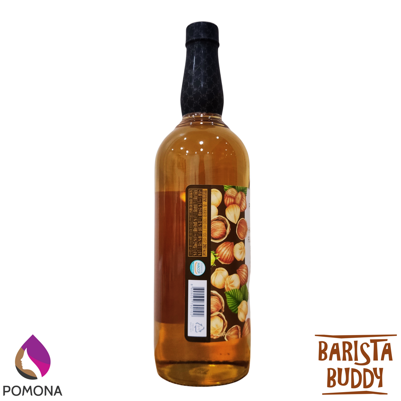Siro pha chế cà phê Pomona vị hạt phỉ Hazelnut (Nguyên liệu pha chế)