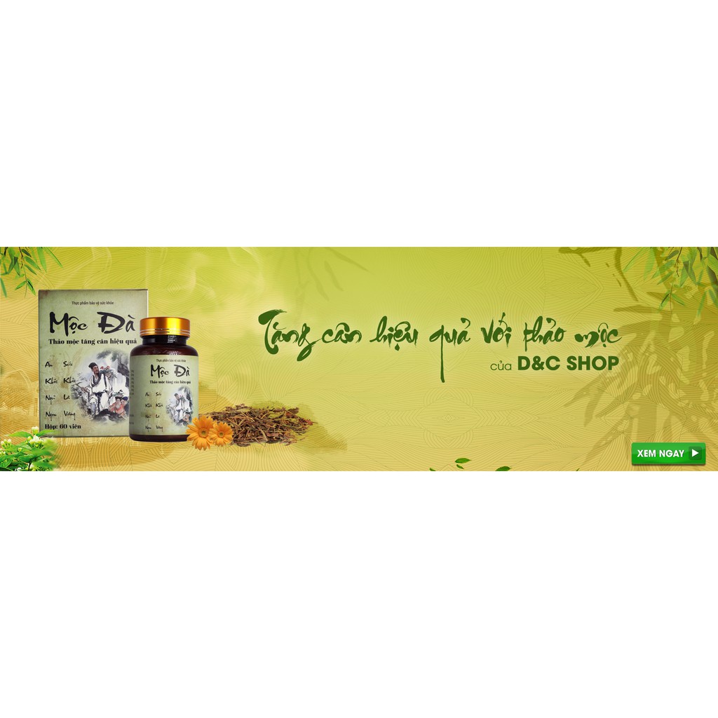 Thảo Mộc Tăng Cân Mộc Đà - Nhà Thuốc Tâm Minh