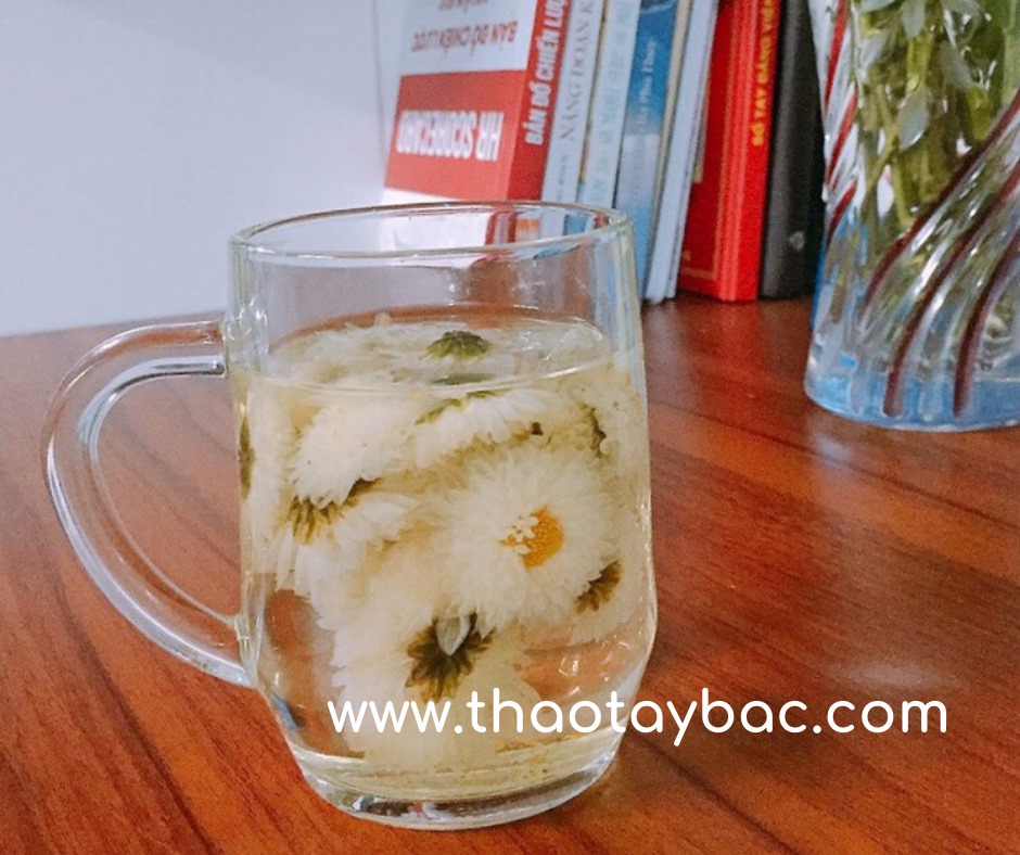 Trà hoa cúc trắng - Thảo Tây Bắc - 100gram