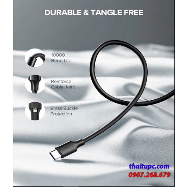Cáp USB to USB-C Data Cable, Dài 2m - UGREEN 60118
