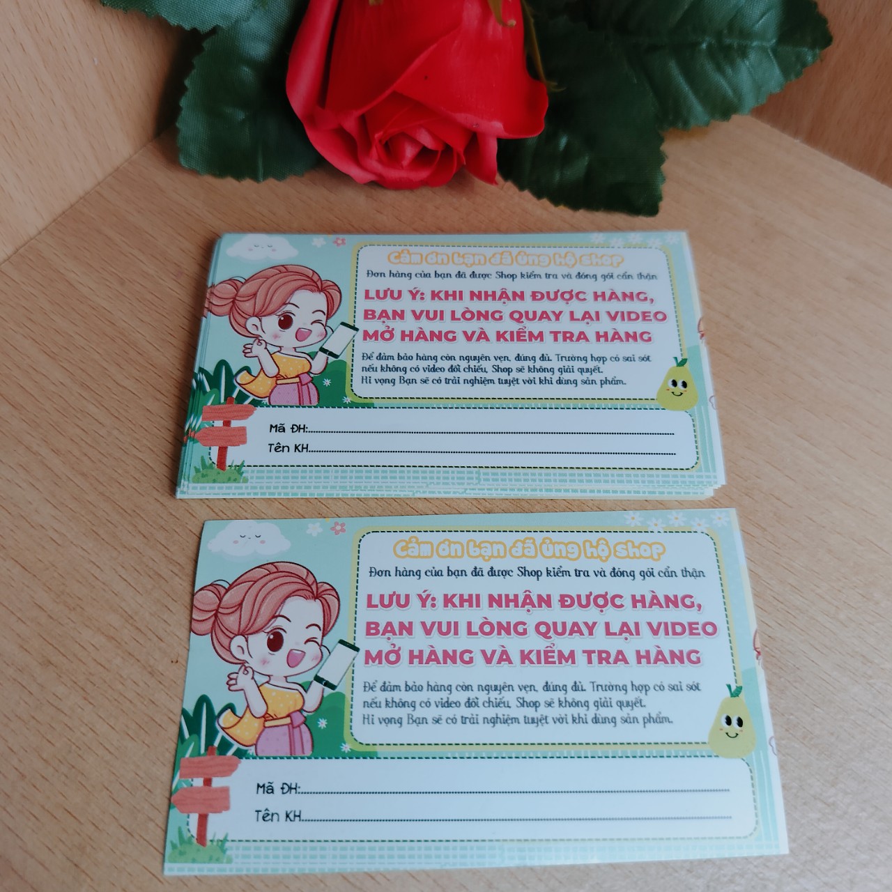 combo 100 Tem dán cảm ơn shipper, NHÃN CÁM ƠN SHIPPER-MẪU 6