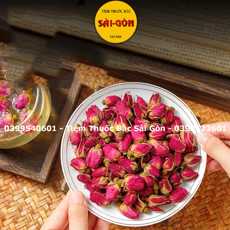 Hoa Hồng Đà Lạt 100g (Nụ khô thơm đỏ)