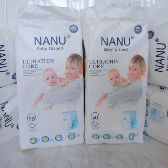 Combo 50 bỉm quần Nanu cao cấp cho bé yêu