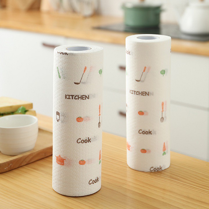 Cuộn Giấy Lau Bếp Đa Năng Siêu Thấm