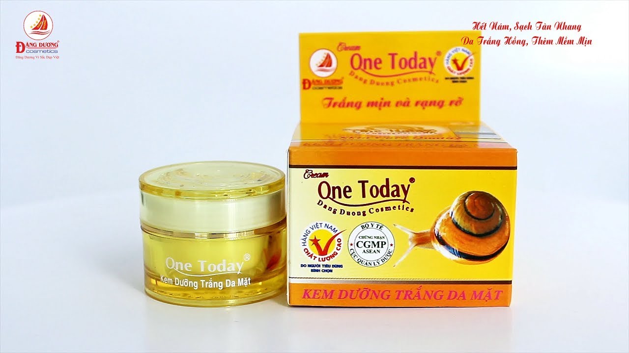 KEM ONE TODAY DƯỠNG RẮNG DA MẶT 9G