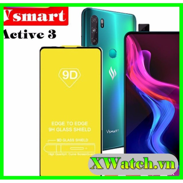 Cường lực full màn full keo vsmart active 3 vsmart star 5/ vsmart star 4/ vsmart star 3 active 1 + live 4 joy 4 joy 3..