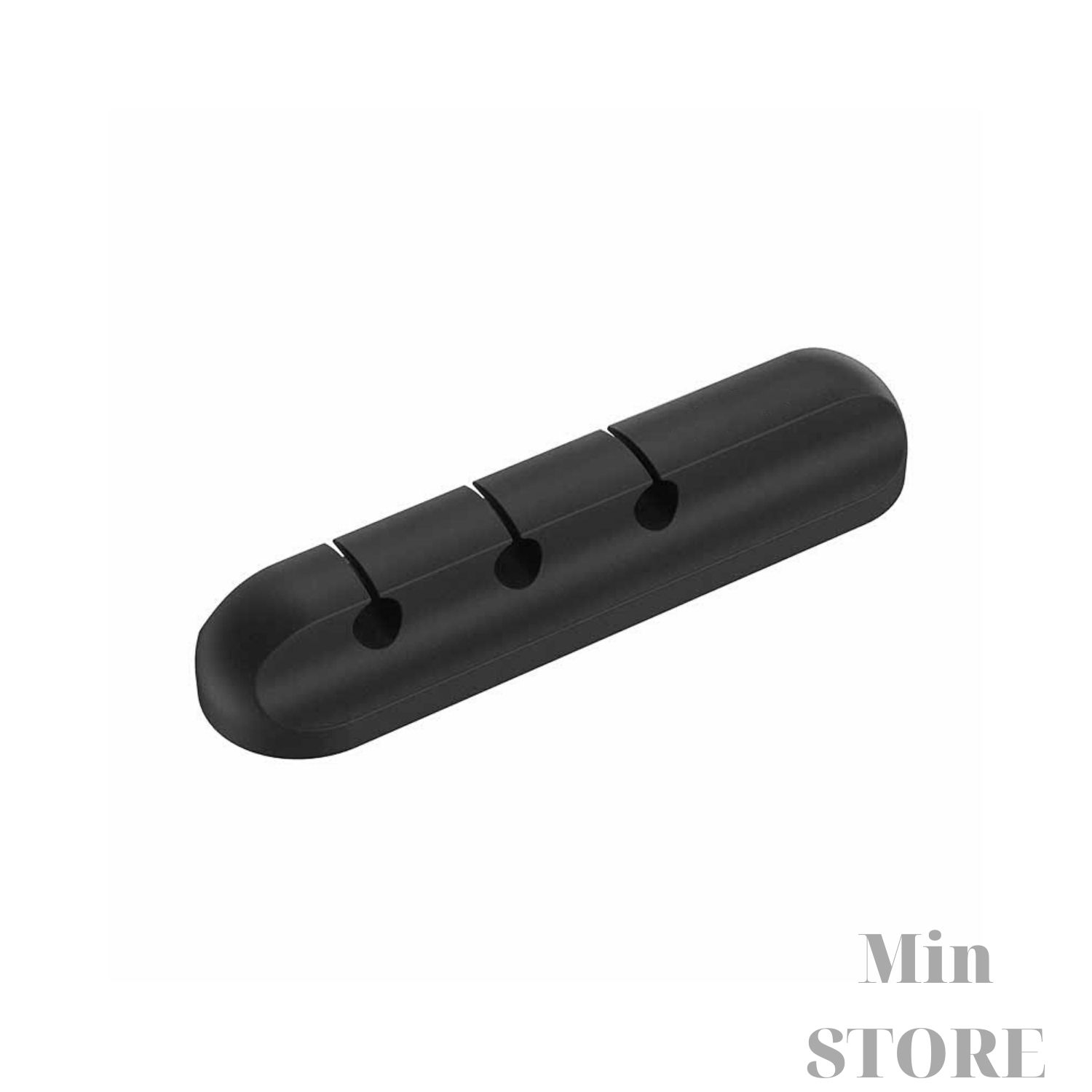 Đế đỡ cố định dây cáp sạc tai nghe dây điện dây chuột - 3 Size - Kèm miếng dán 3M - Min STORE
