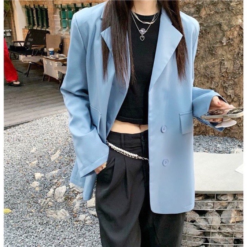 Áo vest blazer hàng 2 lớp