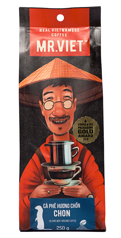 Cà phê Hương Chồn - thương hiệu MR.VIET MR.VIET Chon - Ground Coffee
