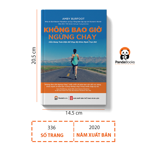Sách - KHÔNG BAO GIỜ NGỪNG CHẠY (tái bản 2021)