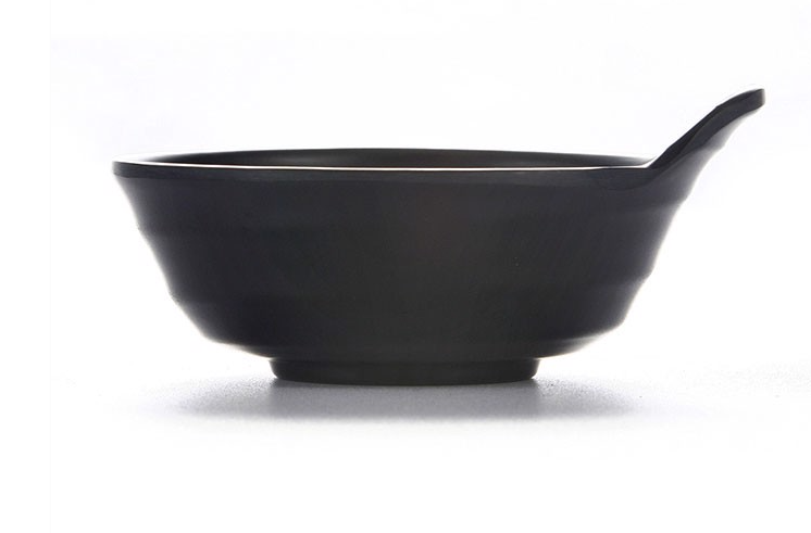[HCM]Combo 2 BÁT SÚP NHỰA MELAMINE ĐEN NHÁM W 55