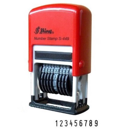 Dấu 9 số xoay Shiny S449