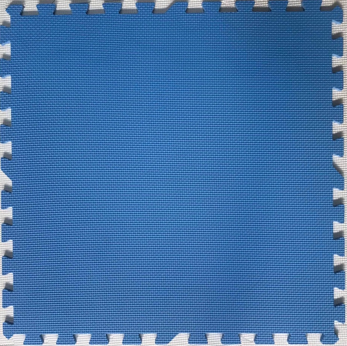 Thảm xốp màu xanh dương 60*60*1.0