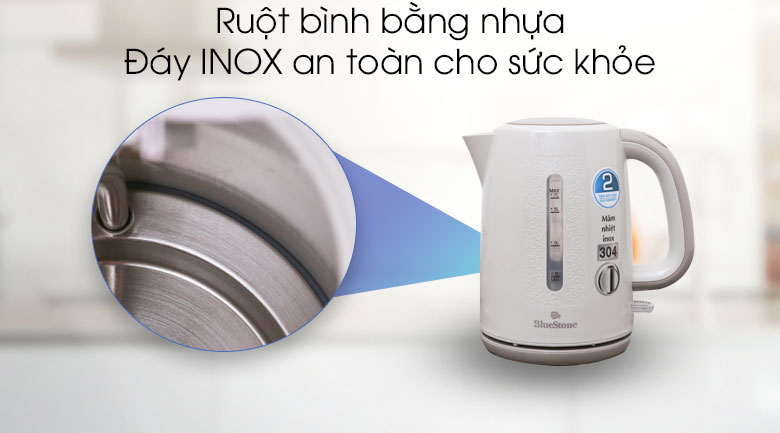 Bình siêu tốc BlueStone 1.7 lít KTB-3335