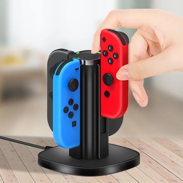 Dock sạc 4in1 Joycon cho Nintendo Switch IINE L372