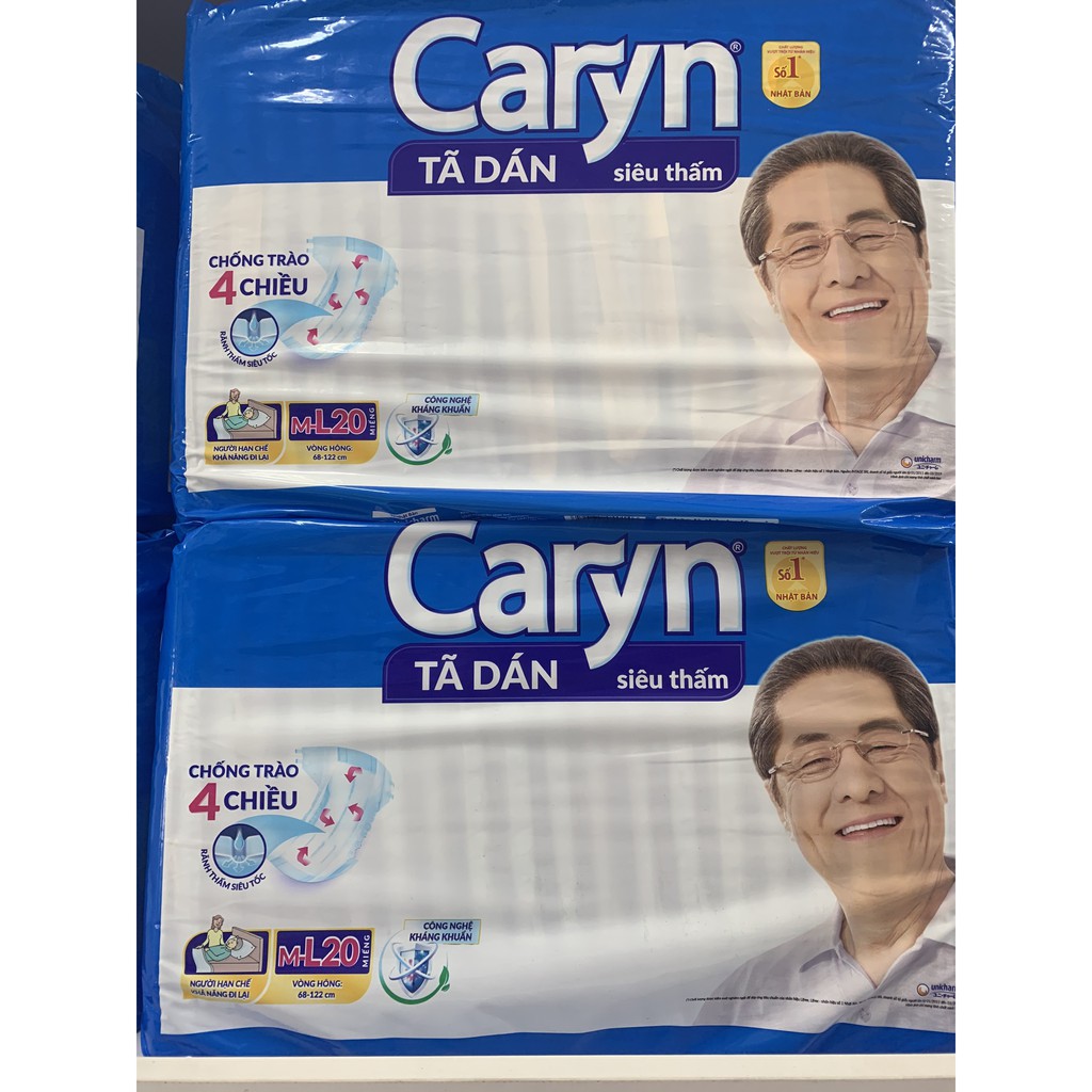 [HCM]Tã dán người già Caryn size ML20