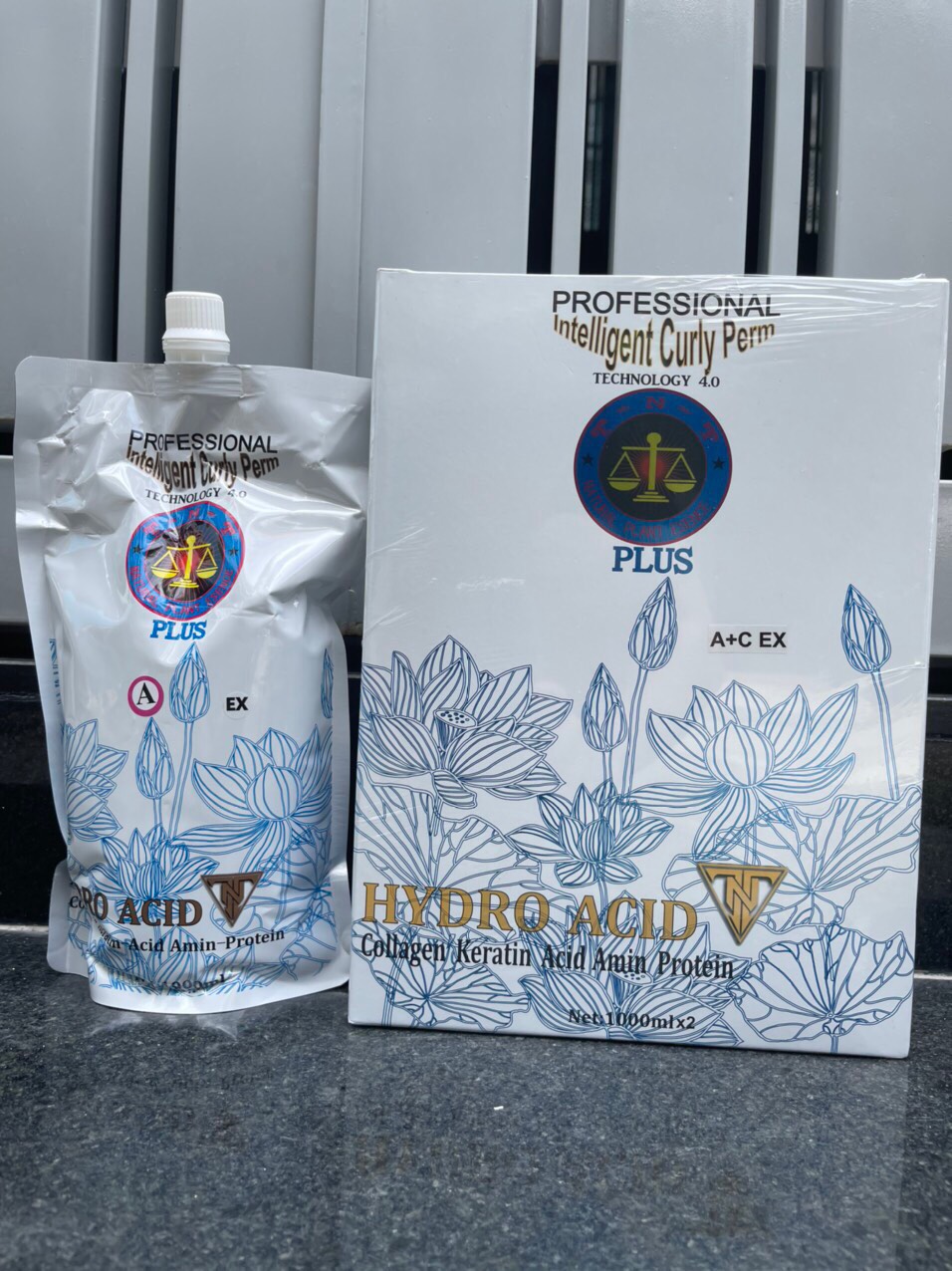 Uốn duỗi Hydro Acid TNT không cần mềm hoá sợi tóc