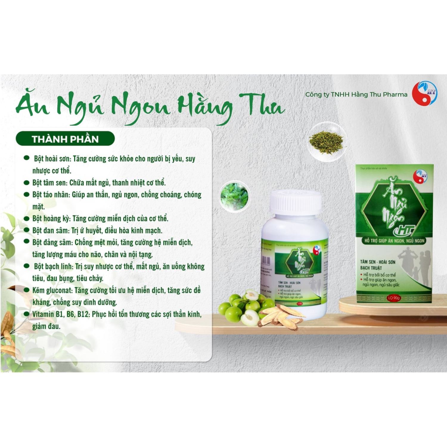 Ăn ngủ ngon Hằng Thu [Có tem phiếu bảo hành chính hãng]