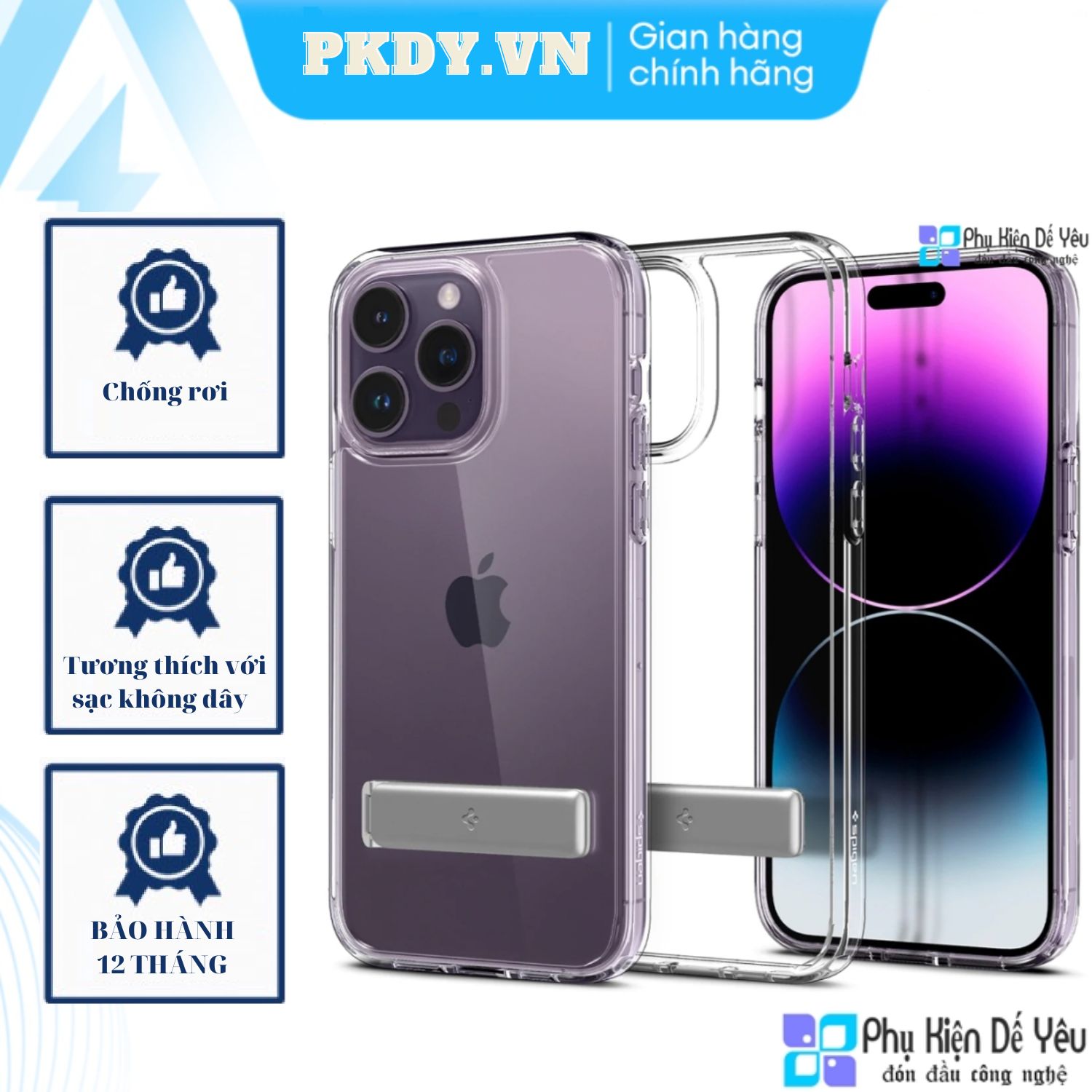 Ốp Spigen Ultra Hybrid S cho iPhone 14 / 14 Pro / 14 Plus / 14 Pro max ( Phân phối chính hãng, bảo hành 12 tháng )