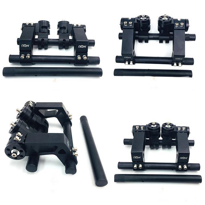 Ghi đông 5 khúc moxi hộp đen