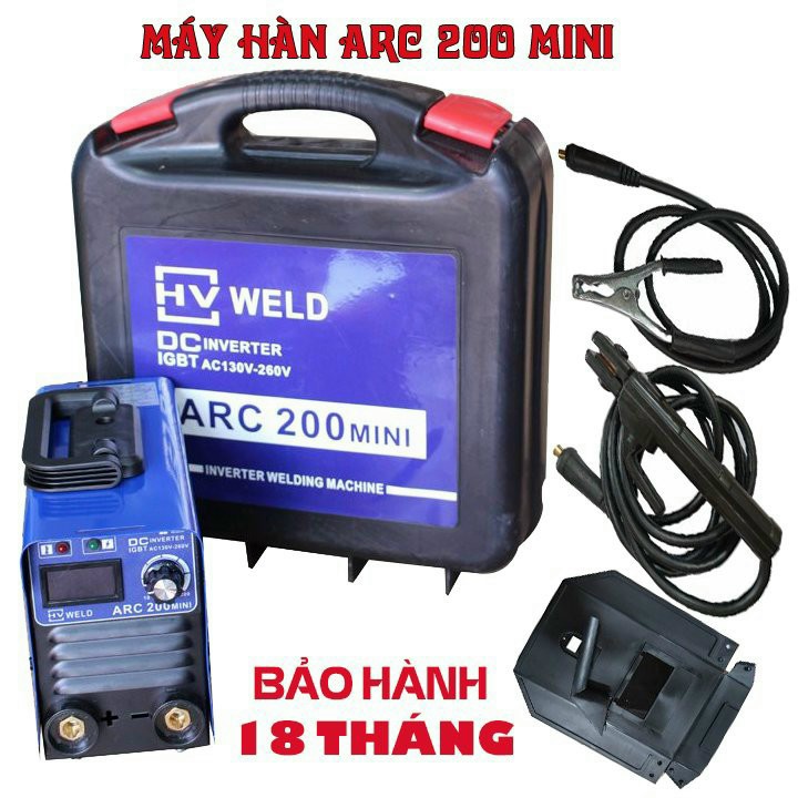 [HCM]Máy hàn que điện tử ARC 200 MINI