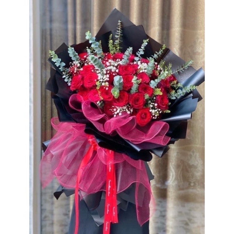 Lưới thô gói hoa (Cuộn to)