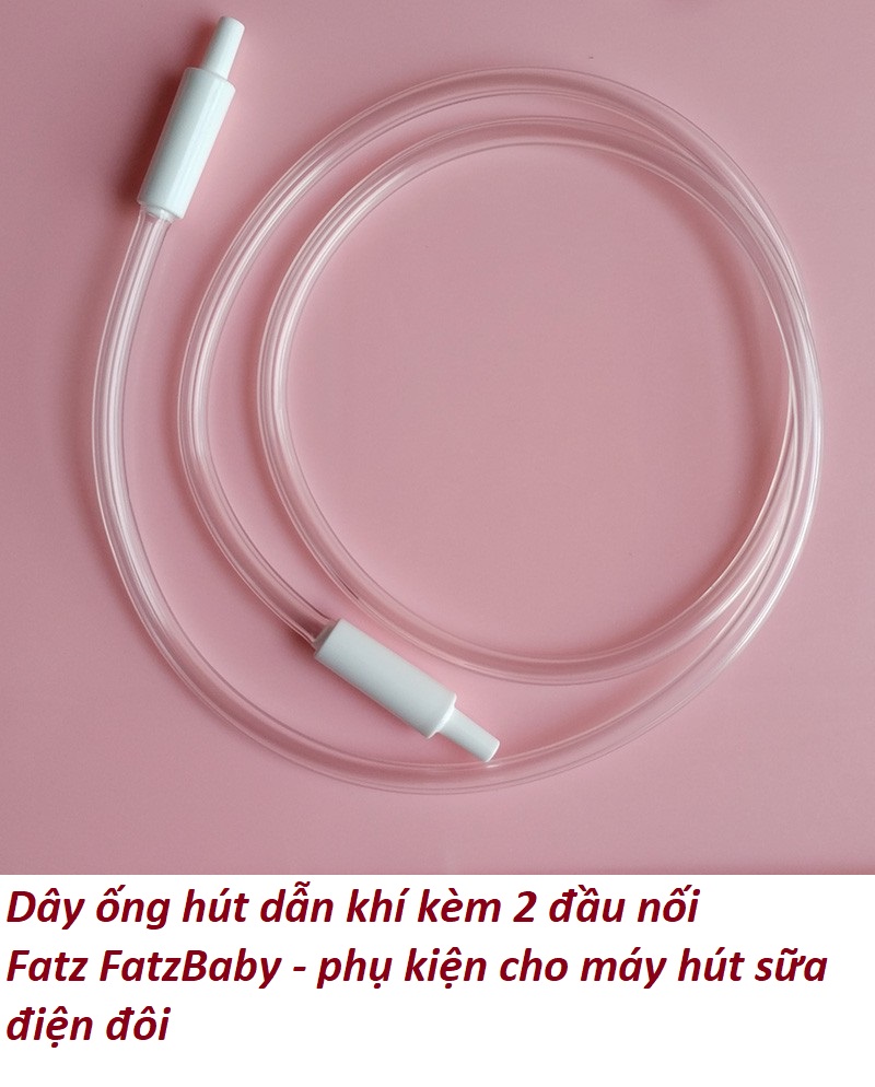 Dây ống hút dẫn khí kèm 2 đầu nối Fatz FatzBaby - phụ kiện cho máy hút sữa điện đơn và đôi PKMHS HOT