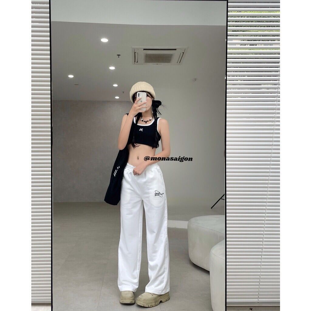 [VOUCHER 12%/149K] Áo croptop thun ba lỗ MONÁ - KABI