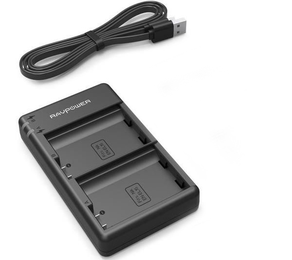Bộ 2 Pin + 1 Sạc RAVPower EN-EL15 for Nikon