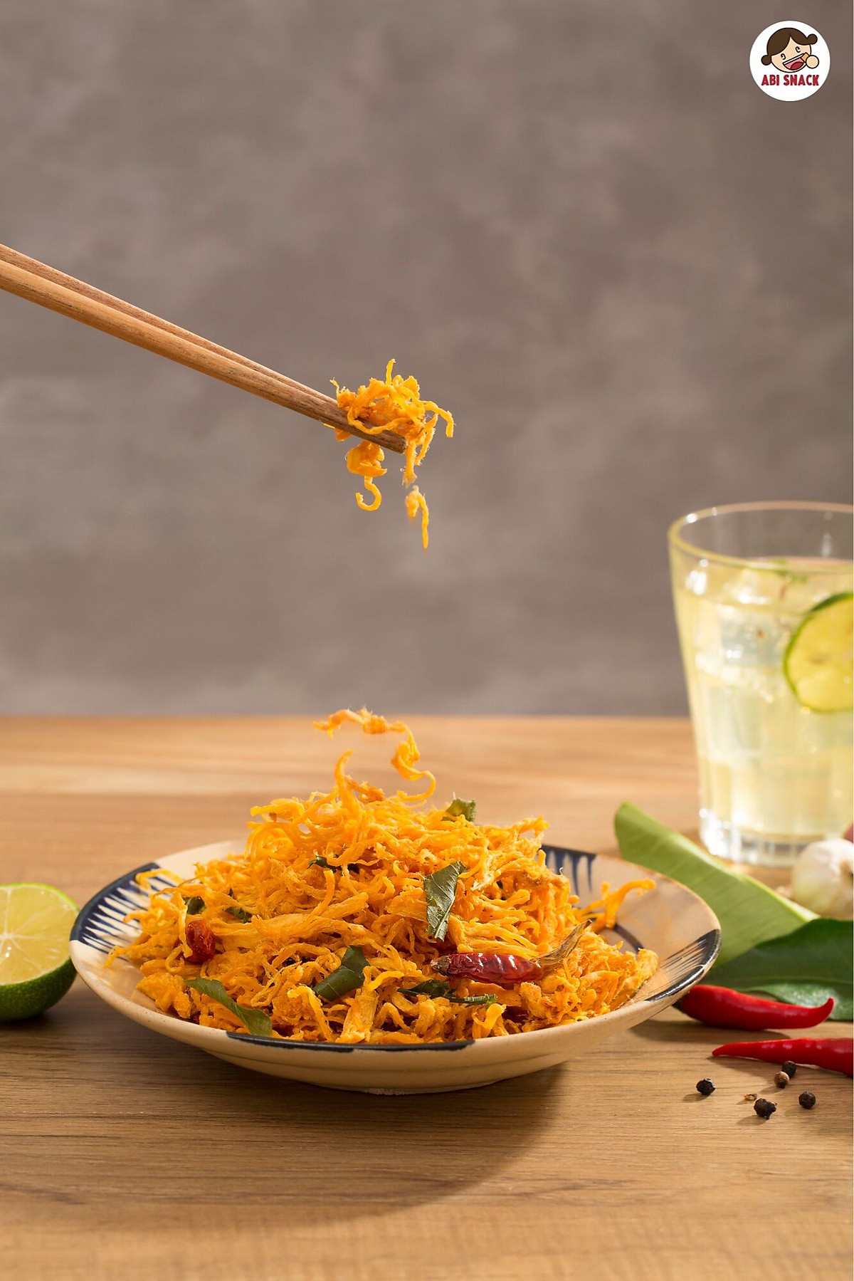 Abi Snack Khô Gà Xé Sợi Siêu Cay
