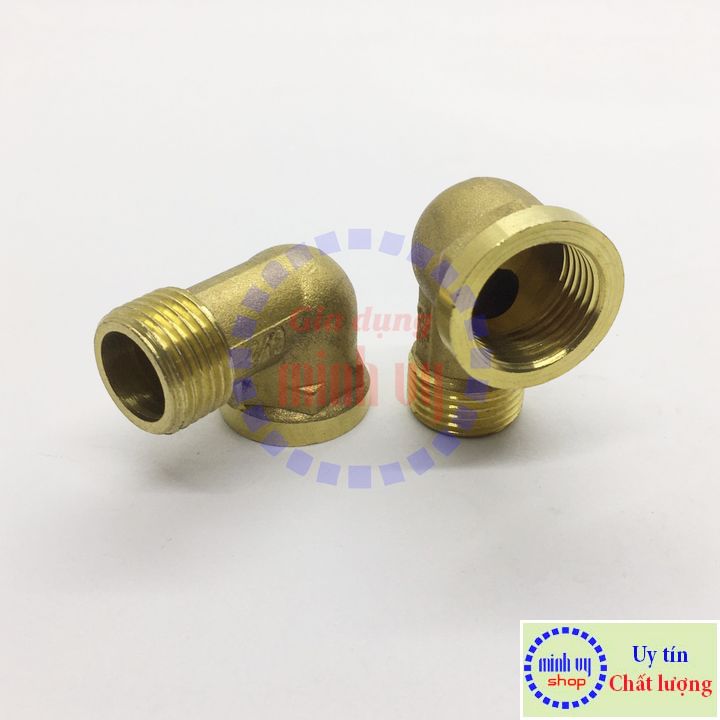 Co nối ống điếu 21mm (1/2") 27 (3/4") đồng đúc