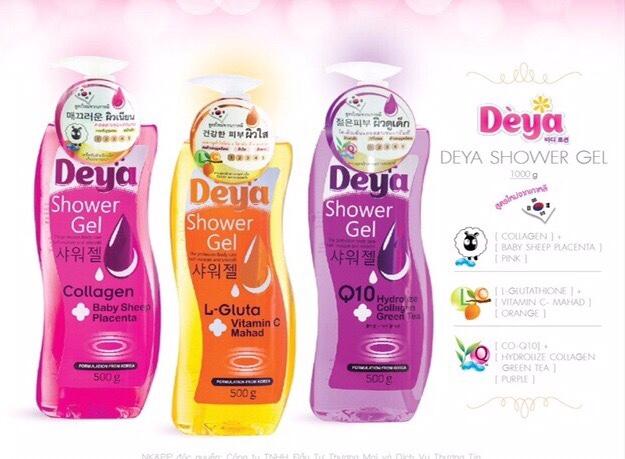 Sữa Tắm Trắng Da Deya L-Gluta Thái Lan 1000g