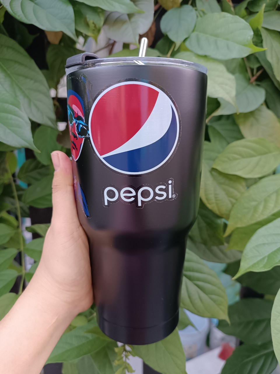Ly giữ nhiệt inox Rap Việt 900 ml Pepsi -  Ô long
