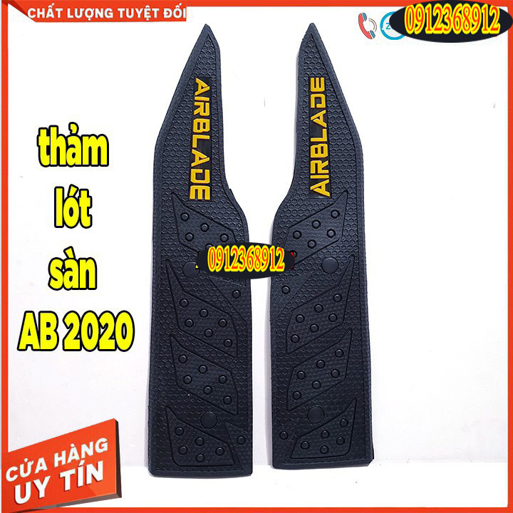 Thảm cao su cho xe airblade 2020 kiểu thailand
