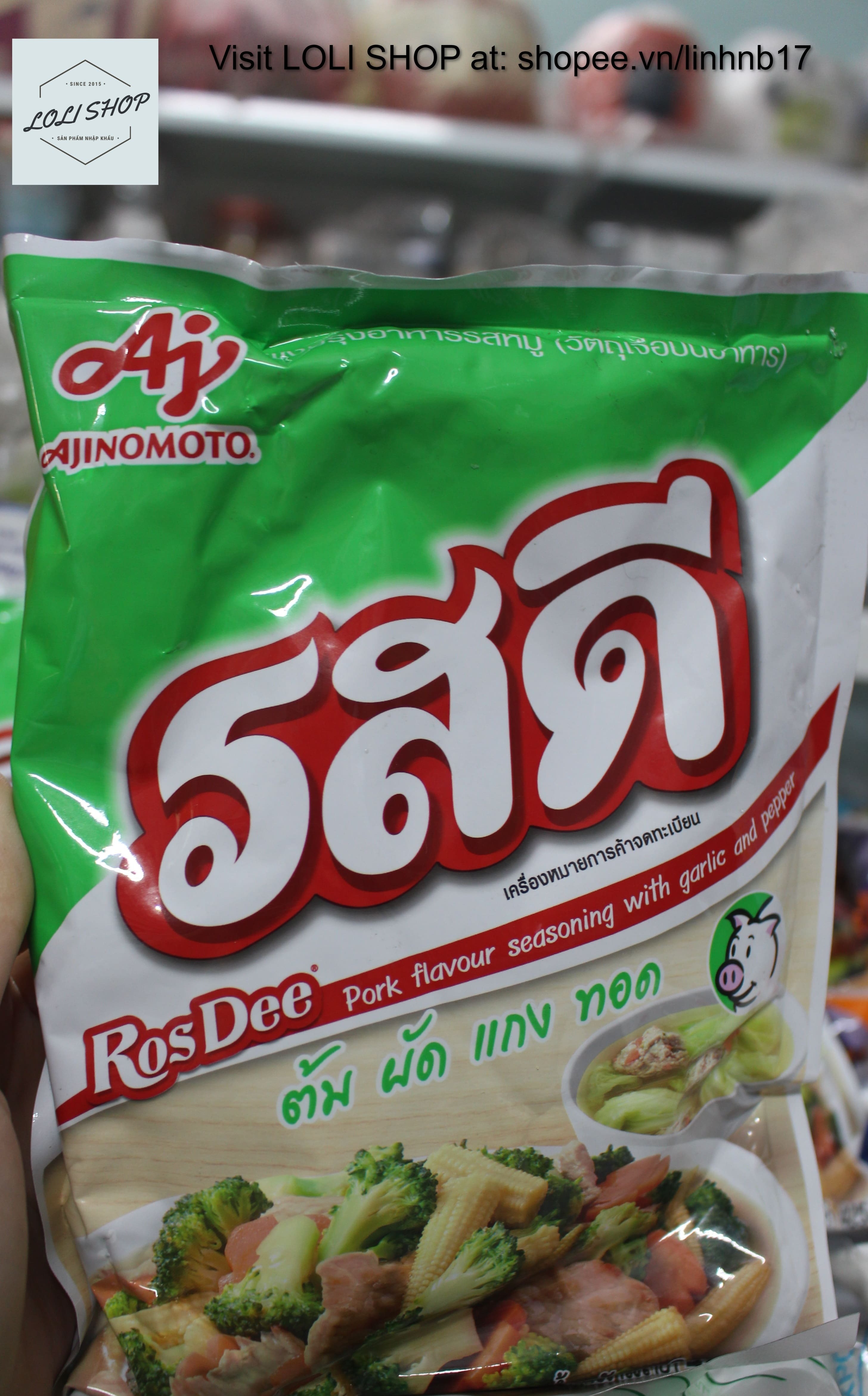 HẠT NÊM HEO AJINOMOTO THÁI LAN 425GR