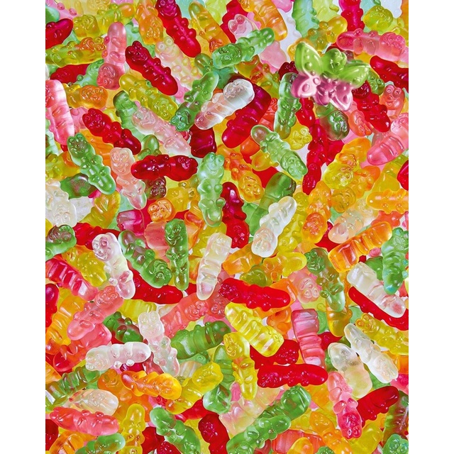 Kẹo Dẻo Trolli Squiggles gói 100gr