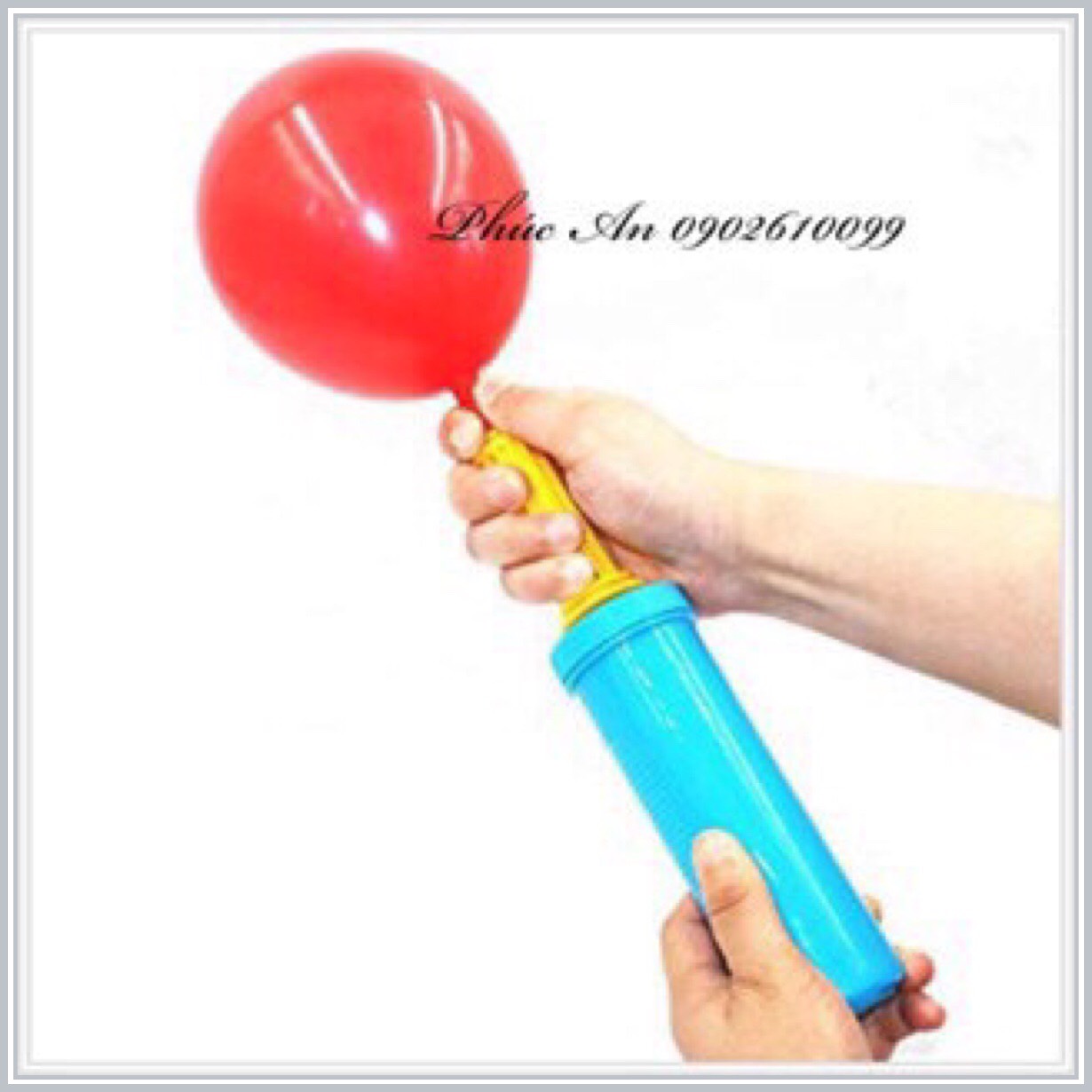 Bơm bóng cầm tay 28cm