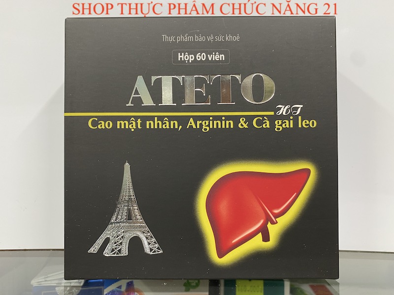 ATETO - Thực phẩm bảo vệ và giải độc gan.