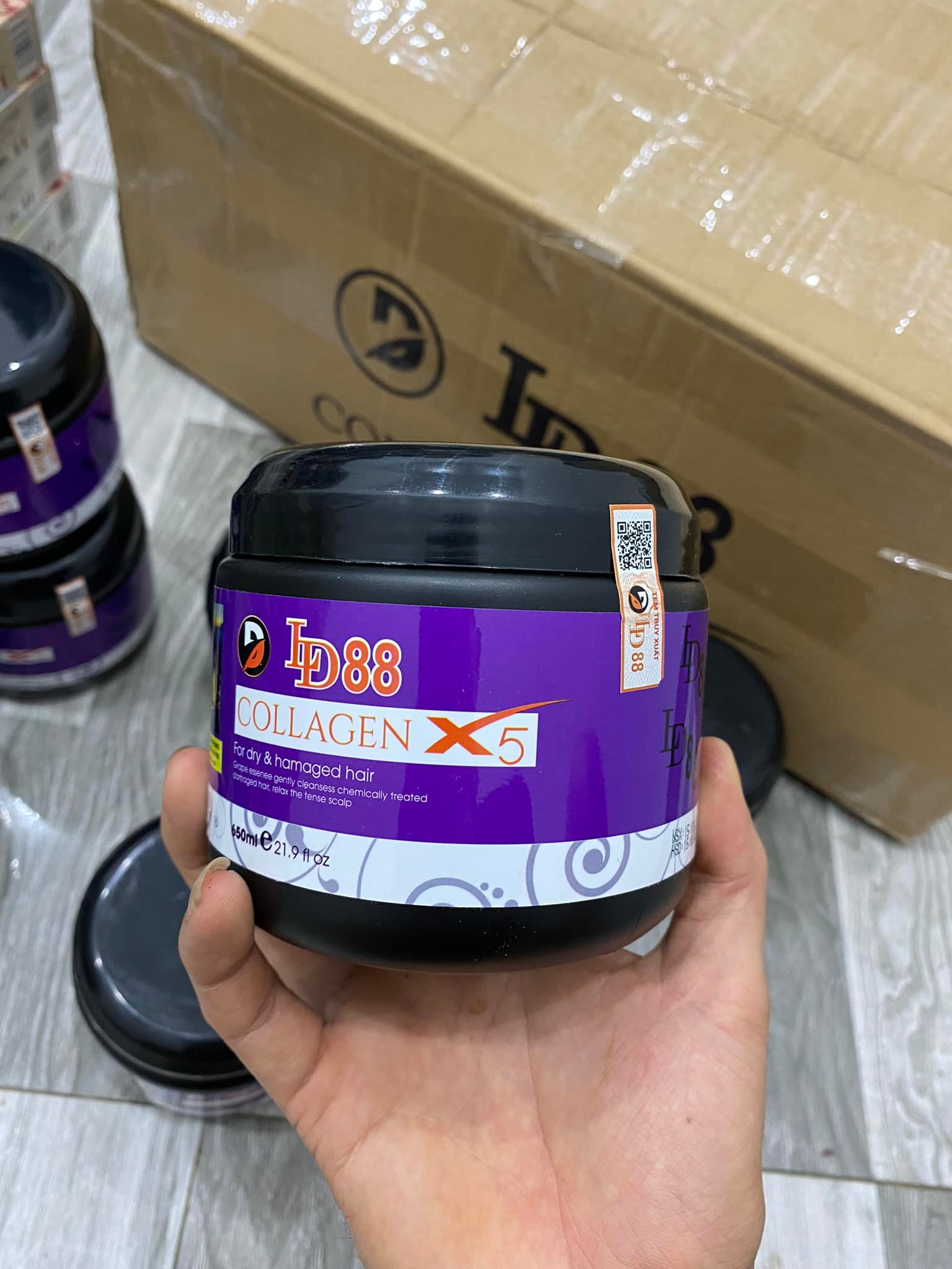 [Hủ 650gr] COLLAGEN TƯƠI X5 LD88 SIÊU ĐẶC PHỤC HỒI TÓC