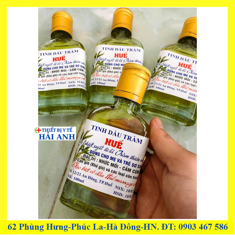Tinh dầu tràm Huế nguyên chất 100 ml