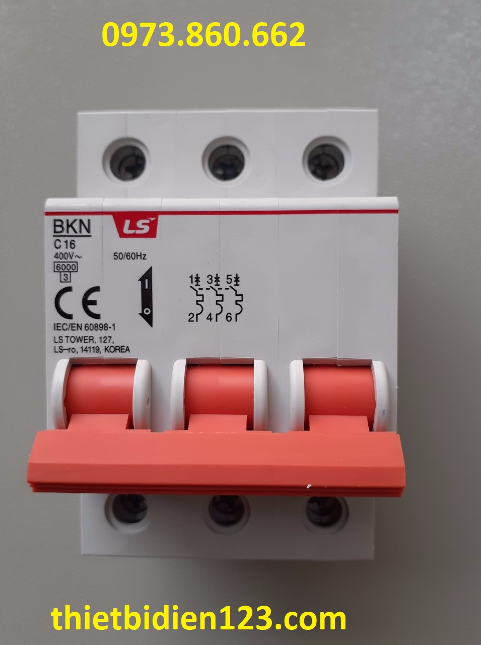 Aptomat LS MCB 3P 16A~63A