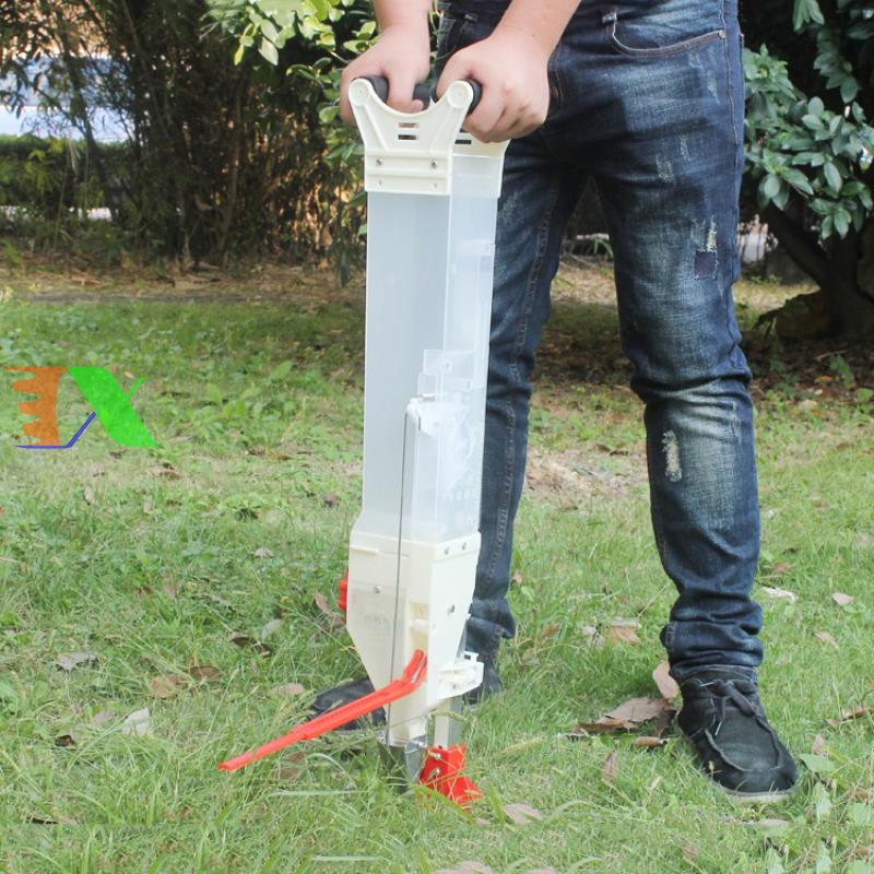 Máy gieo hạt giống TMG-01, Máy bón phân tự động 1 đầu ra, Dụng cụ gieo hạt bán tự động, Gieo Ngô, Lạc, Đậu