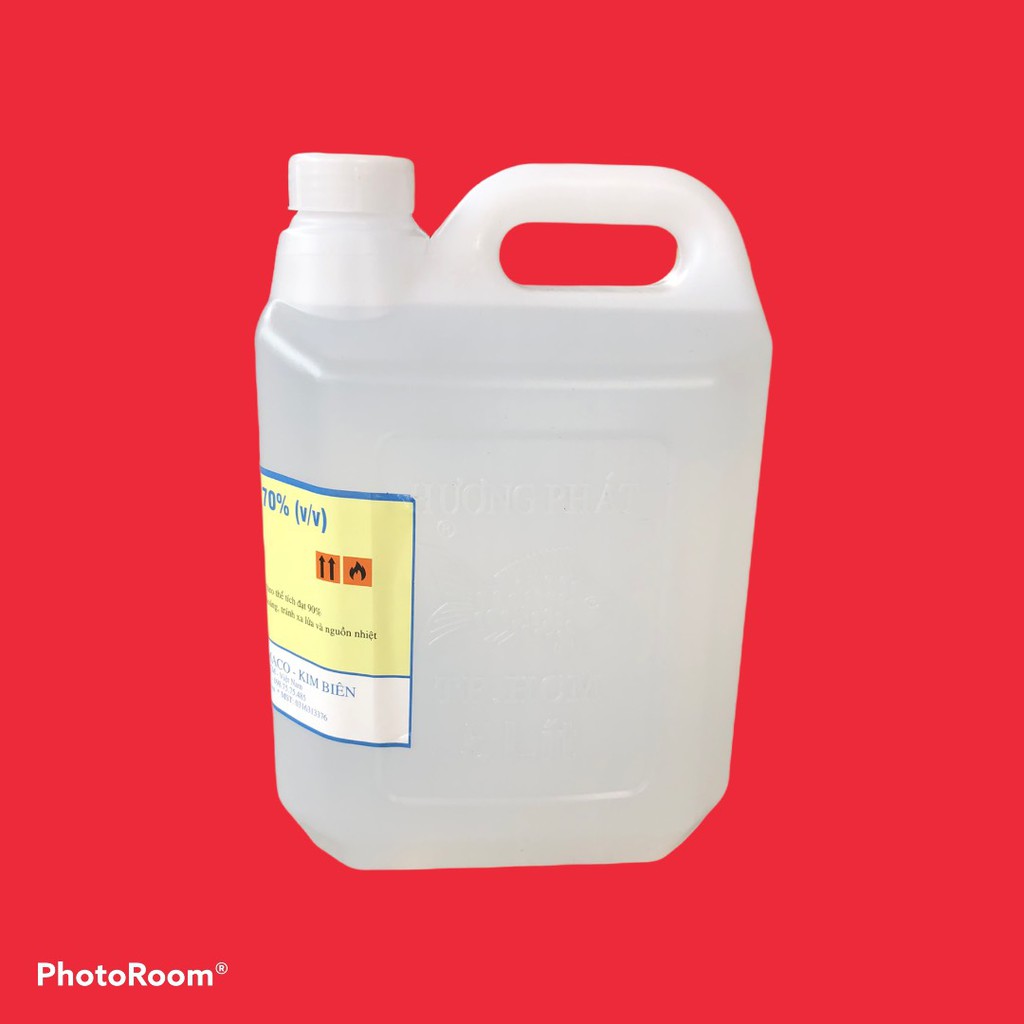 🌟 Cồn 70 độ can 5 lít CEMACO (dùng rửa tay, sát khuẩn...)