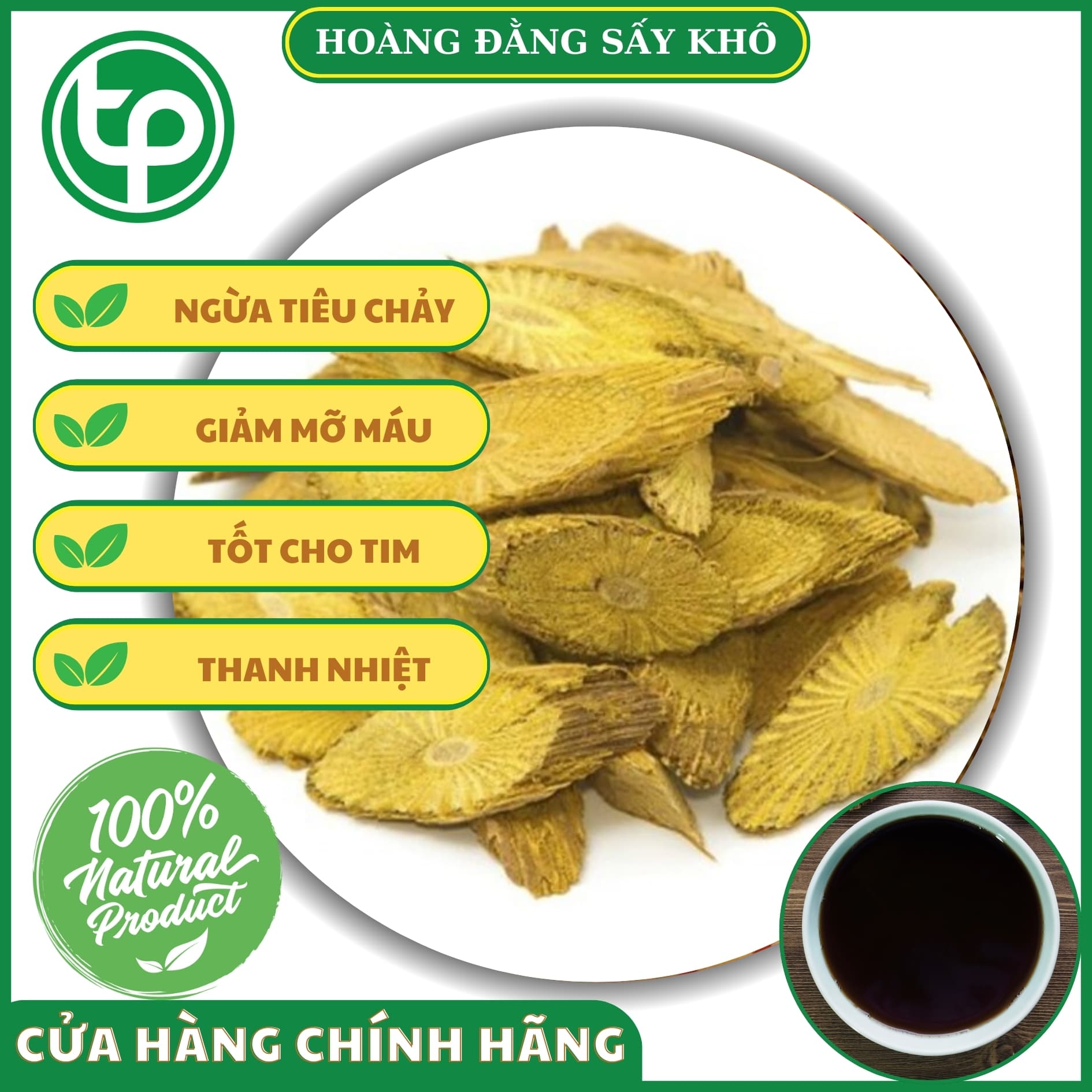 Cây hoàng đằng sấy khô 1kg - Túi lớn - Hàng thơm sạch mới về hàng
