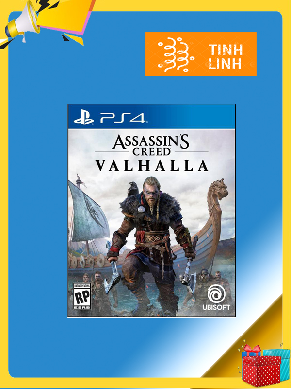 Đĩa Game PS4 Assasins Creed Valhalla