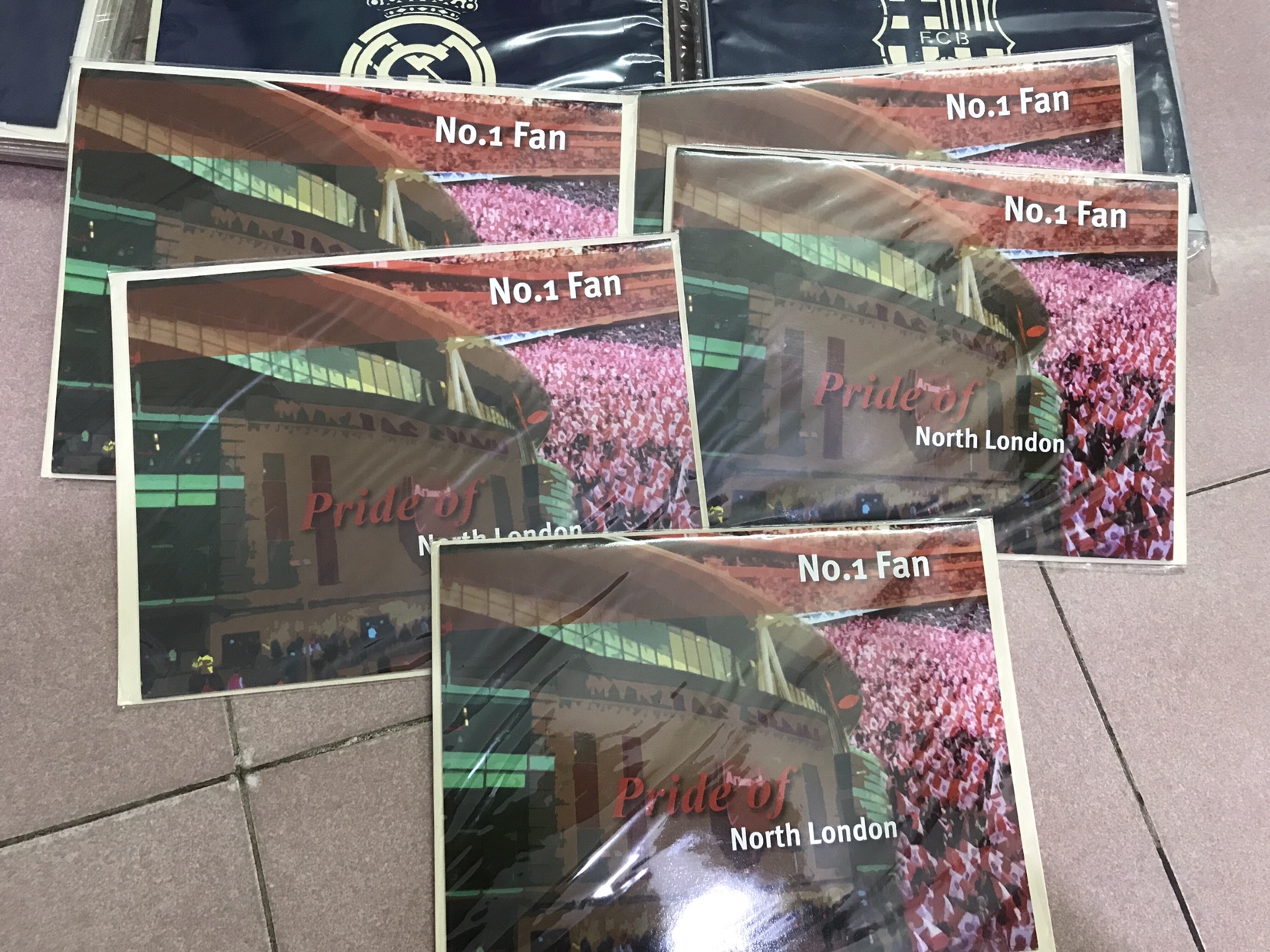Sân Bóng  Arsenal - Stadium - Thiệp 3D ( mở 90 độ )