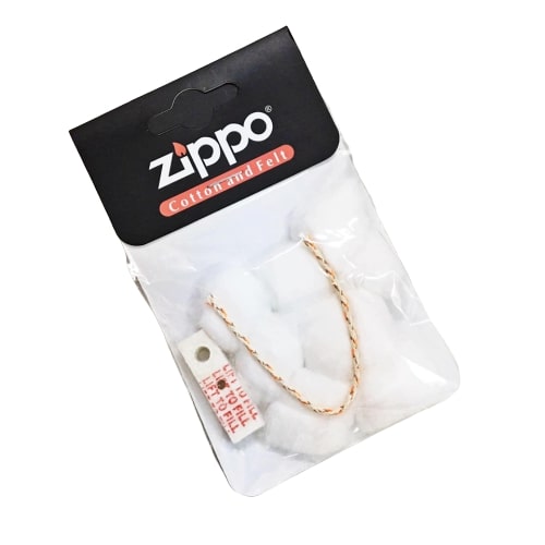[HCM]Phụ Kiện SET Bông Gòn Zippo ( Kèm Chặn Xăng Và Bấc)