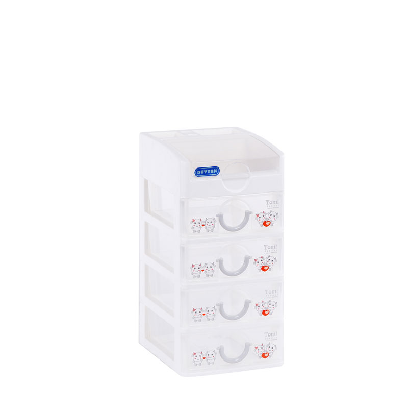 (Hà Nội) Tủ nhựa Duy Tân 5 ngăn Mini (15,5x19x32cm)