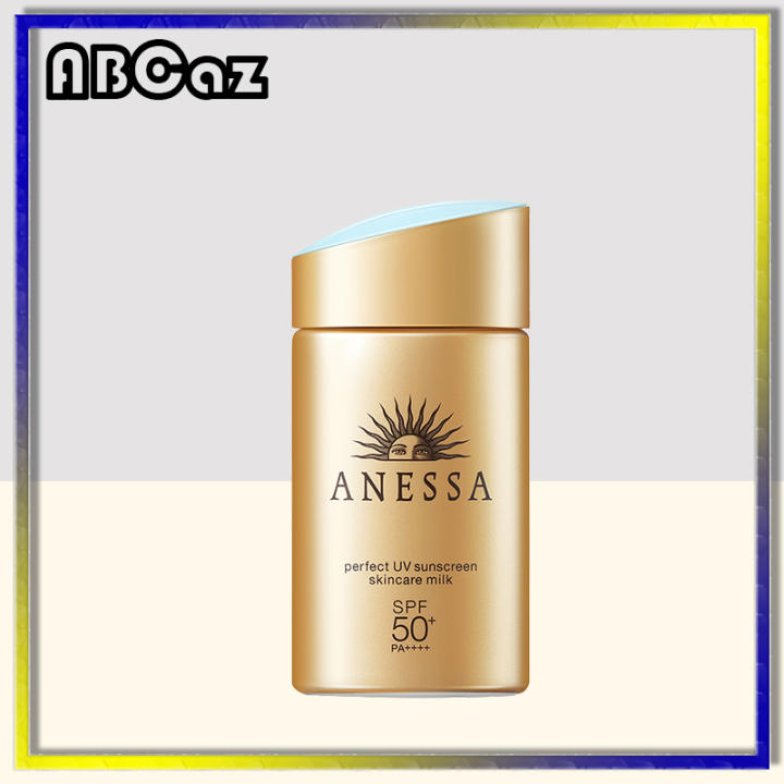 [HCM] [Hàng mới về] Kem chống nắng Anessa Perfect UV Sunscreen Skincare Milk SPF50+ PA++++ 60ml