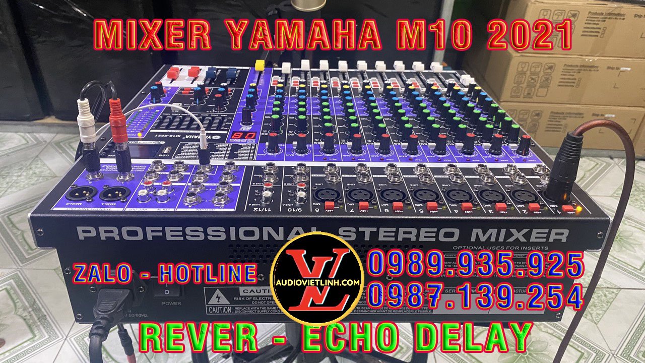 [HCM]✔️ Mixer Yamaha M10 -2021